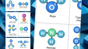 Найважливіші неорганічні та органічні речовини. Комплект карток