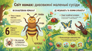 Картка "Світ комах"