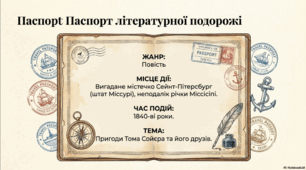 Презентація до твору М. Твена «Пригоди Тома Сойєра»