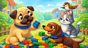 Тематичний зошит "Свинтус і LEGO-міст, що навчив дружити"