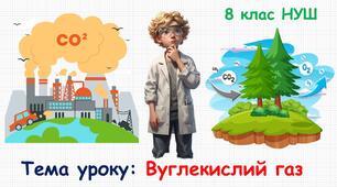 Презентація з хімії 8 клас НУШ: Вуглекислий газ.