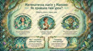 Картки для рефлексії на уроці математики в 1 класі