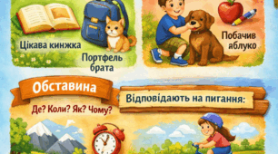 Казка про другорядні члени речення
