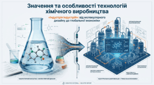 Значення та особливості технологій хімічного виробництва