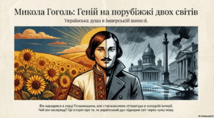 Микола Гоголь. Геній на порубіжжі двох світів. Презентація