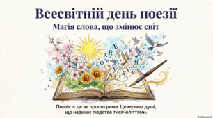 Всесвітній день поезії. Магія слова, що змінює світ