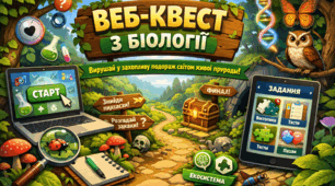 Використання WebQuest, як елемент STEM-освіти на уроках біології