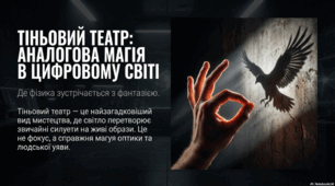 Презентація "Театр тіней"