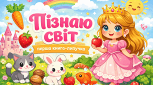 Розвивальна книга-липучка для дівчат | Пізнаю світ | 51 слайд