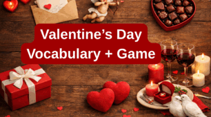 Valentine's Day 💘 Flashcards with games