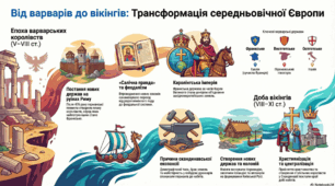 Варварські держави в Європі. Доба вікінгів.