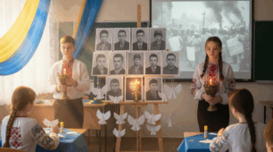 Виховна година "Ангели пам’яті: Небесна Сотня у наших серцях"