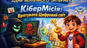 Квест-гра «КіберМісія: Врятувати Цифровий світ» День безпеки вІнтернеті, День безпечного Інтернету
