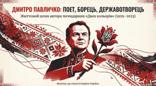 Дмитро Павличко: поет, борець, державотворець. Життєвий шлях автора легендарних "Діох кольорів"