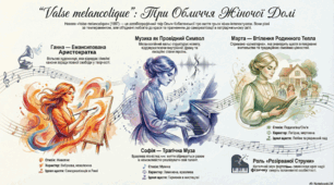 О.Кобилянська "Valse melancoligua". Інфографіка