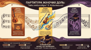 О.Кобилянська "Valse melancoligua" ("Меланхолійний вальс")
