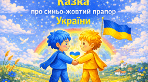 Казка про синьо-жовтий прапор України!