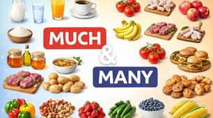Картки MUCH / MANY (сортування в конверти)