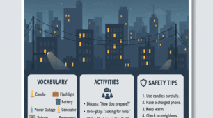 Writing Task (NMT-style): Living Through a Blackout