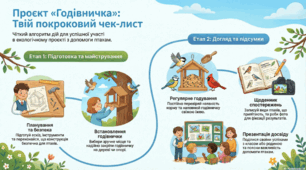 Проєкт "Годівничка для птахів"