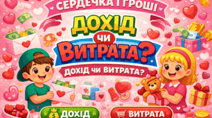 Вікторина «Дохід чи витрата?» до Дня Святого Валентина | 6 частина