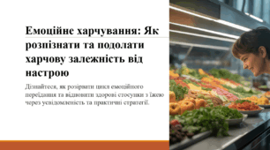 Емоційне харчування: Як розпізнати та подолати харчову залежність від настрою