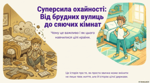 Суперсила охайності: Від брудних вулиць до сяюсих кімнат