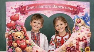 Фоторамка до Дня святого Валентина