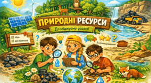 Що таке природні ресурси і як людина їх використовує. Пізнаємо природу. 6 клас.