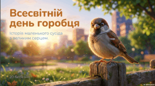 20 березня - День горобця