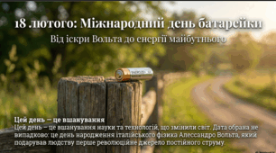 18 лютого - Міжнародний день батарейки