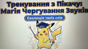 Найчастіші випадки чергування в стилі Пікачу:)