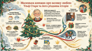 Ульф Старк. «Маленька книжка про любов». Різдвяна історія в контексті історичного минулого.