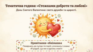 Тематична година: «Стежками доброти та любові» (до Дня святого Валентина)