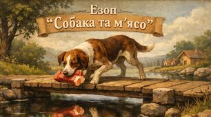Езоп " Собака та м'ясо"
