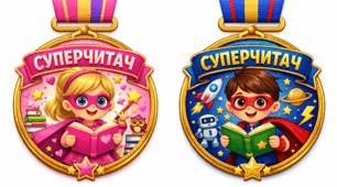 Набір нагород до Всесвітнього дня читання вголос