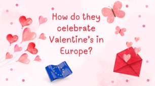 St Valentine's day in Europe