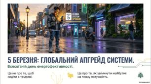 5 березня - Всесвітній день енергоефективності
