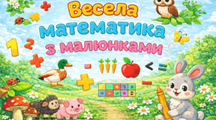 Весела математика з малюнками