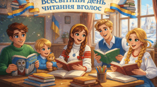 Всесвітній день читання вголос (перша середа лютого) — презентація PDF з наголосами для друку та показу