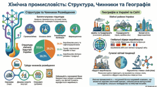 Географія хімічної  промисловості