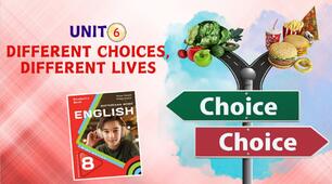 Комплект презентацій для 8 класу “Unit 6. DIFFERENT CHOICES, DIFFERENT LIVES” (до підручника Карп’юк 2025)