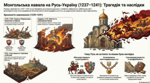 Походи монголів на Русь-Україну