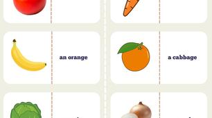 Domino Fruit and Vegetables