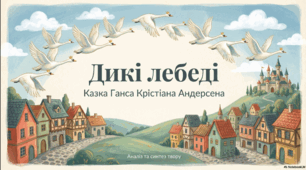 Презентація до казки Ганса Крістіана Андерсена «Дикі лебеді»