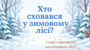 Життя тварин взимку. «Хто сховався у зимовому лісі?»