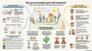 Про що розповідає дитячий малюнок?