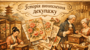 Історія виникнення декупажу
