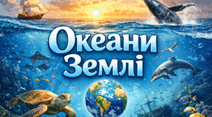 Перевіряю свої знання з теми "ОКЕАНИ" ( за підручником  "Я досліджую світ" О.Іщенко, А.Іщенко)