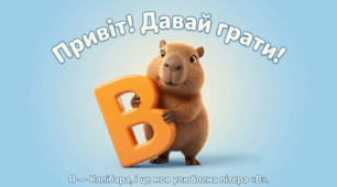 Вивчаємо букву «В в»